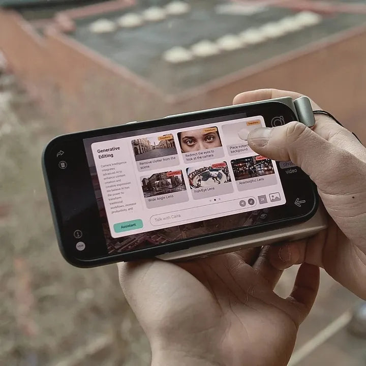 Generative Editing on the phone screen